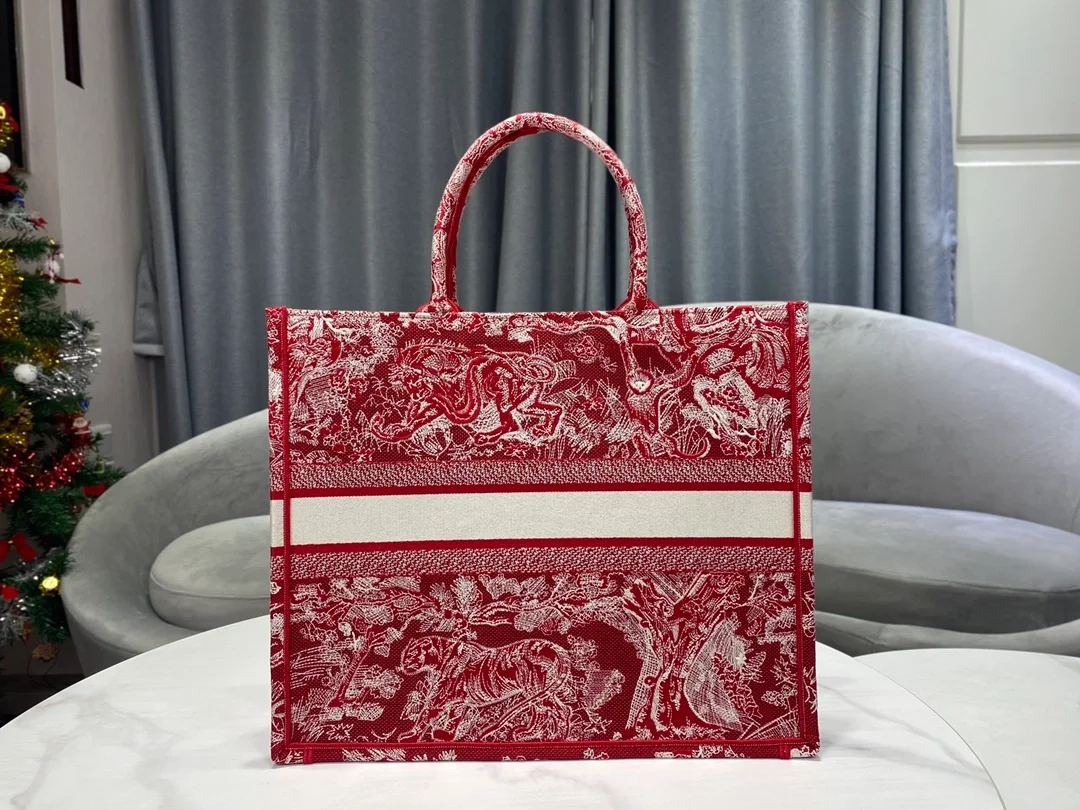 디올 퓨시아 북 토트 라지 백