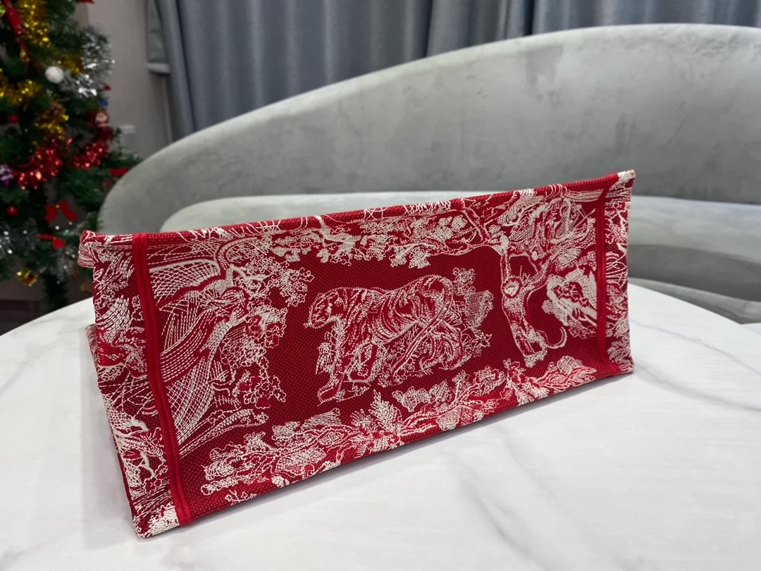 디올 퓨시아 북 토트 라지 백