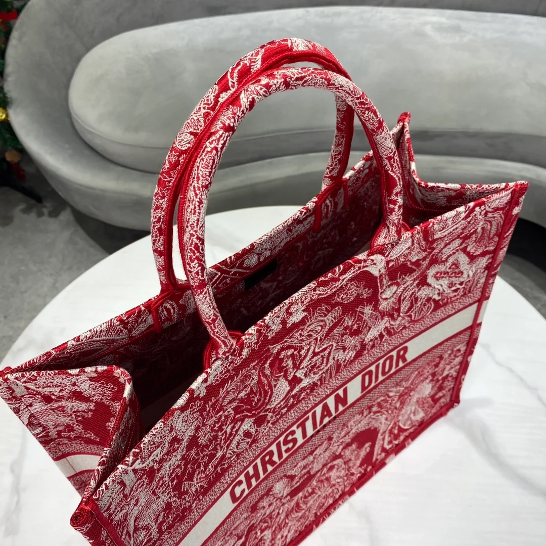 디올 퓨시아 북 토트 라지 백