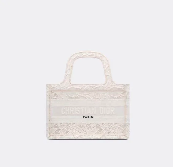 디올 북 토트 미니 백 화이트