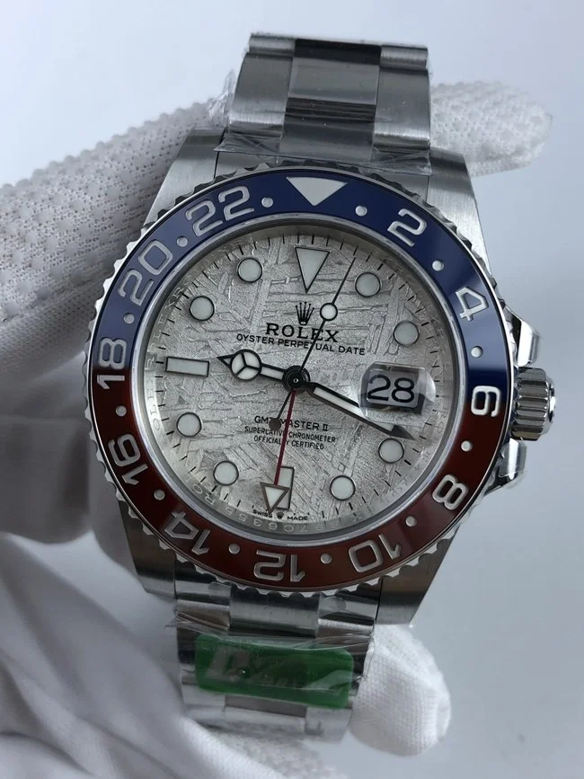 롤렉스 GMT마스터2 펩시 화이트 다이얼 오이스터
