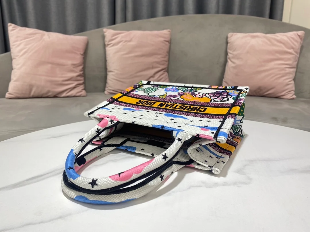 디올 북 토트 드림 스카이 스몰 백