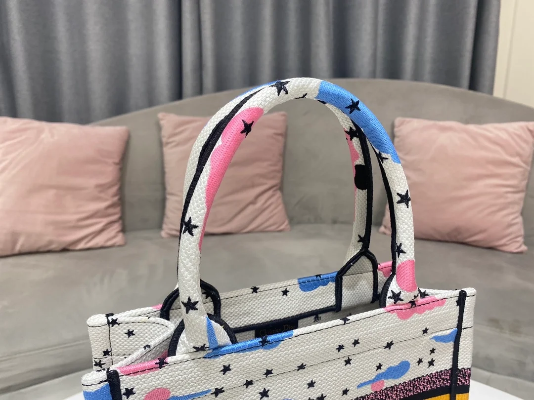 디올 북 토트 드림 스카이 스몰 백