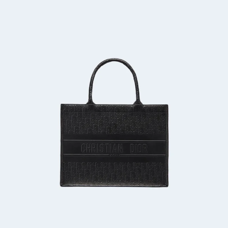 디올 북 토트 레더 미디움 백