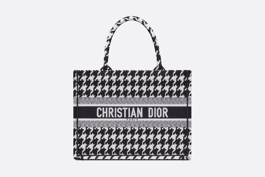디올 하운즈투스 북 토트 라지 백
