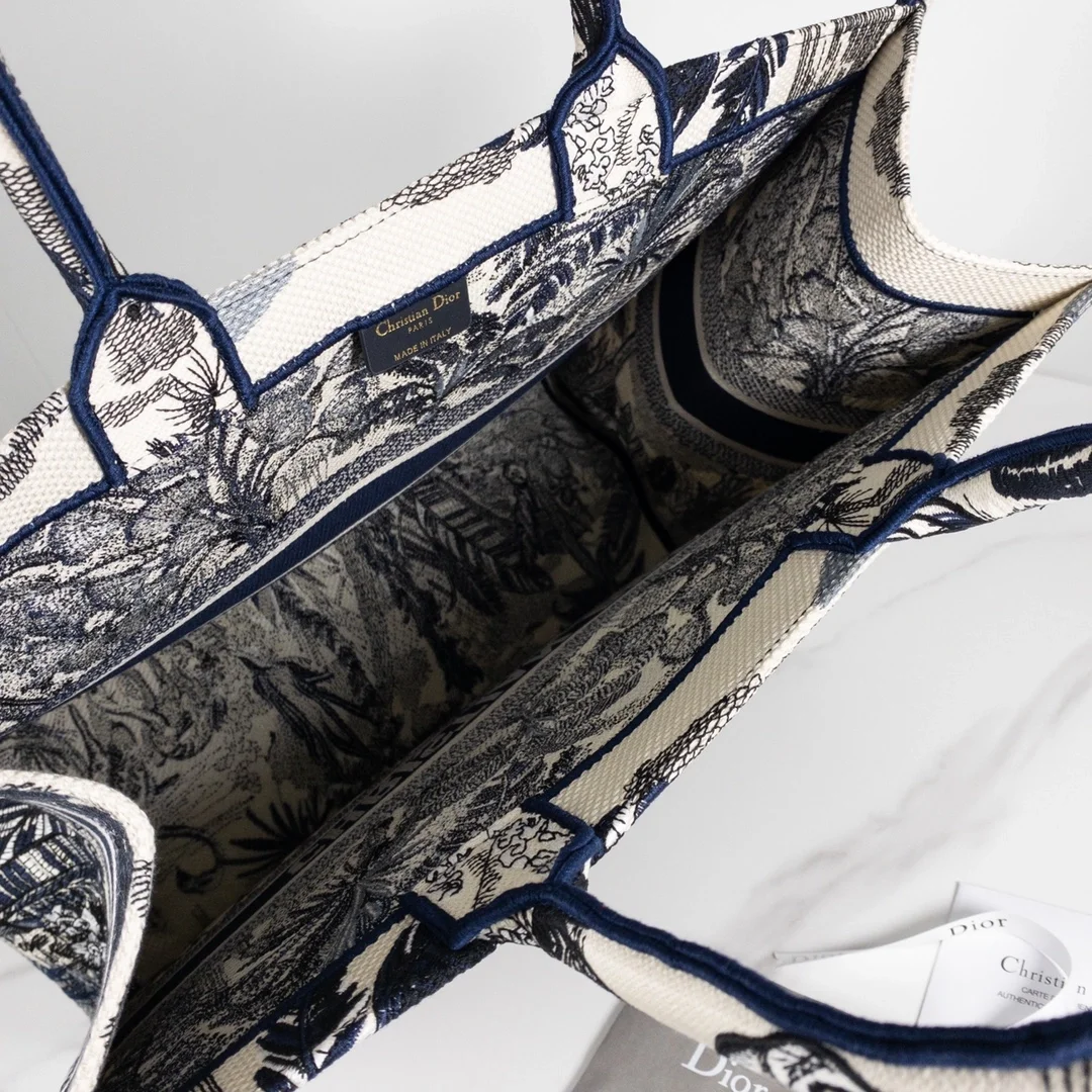 디올 팜트리 북 토트 라지 백