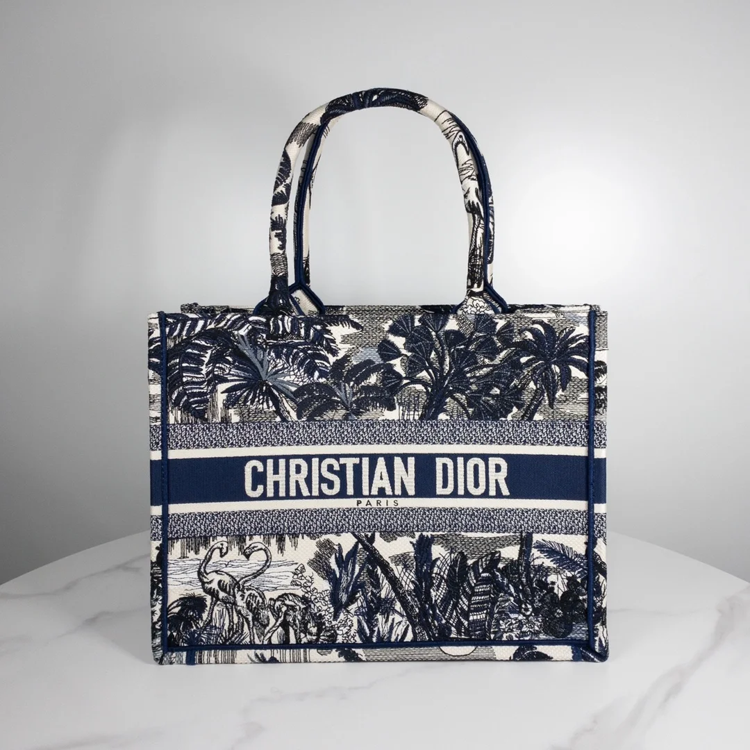 디올 팜트리 북 토트 미디움 백