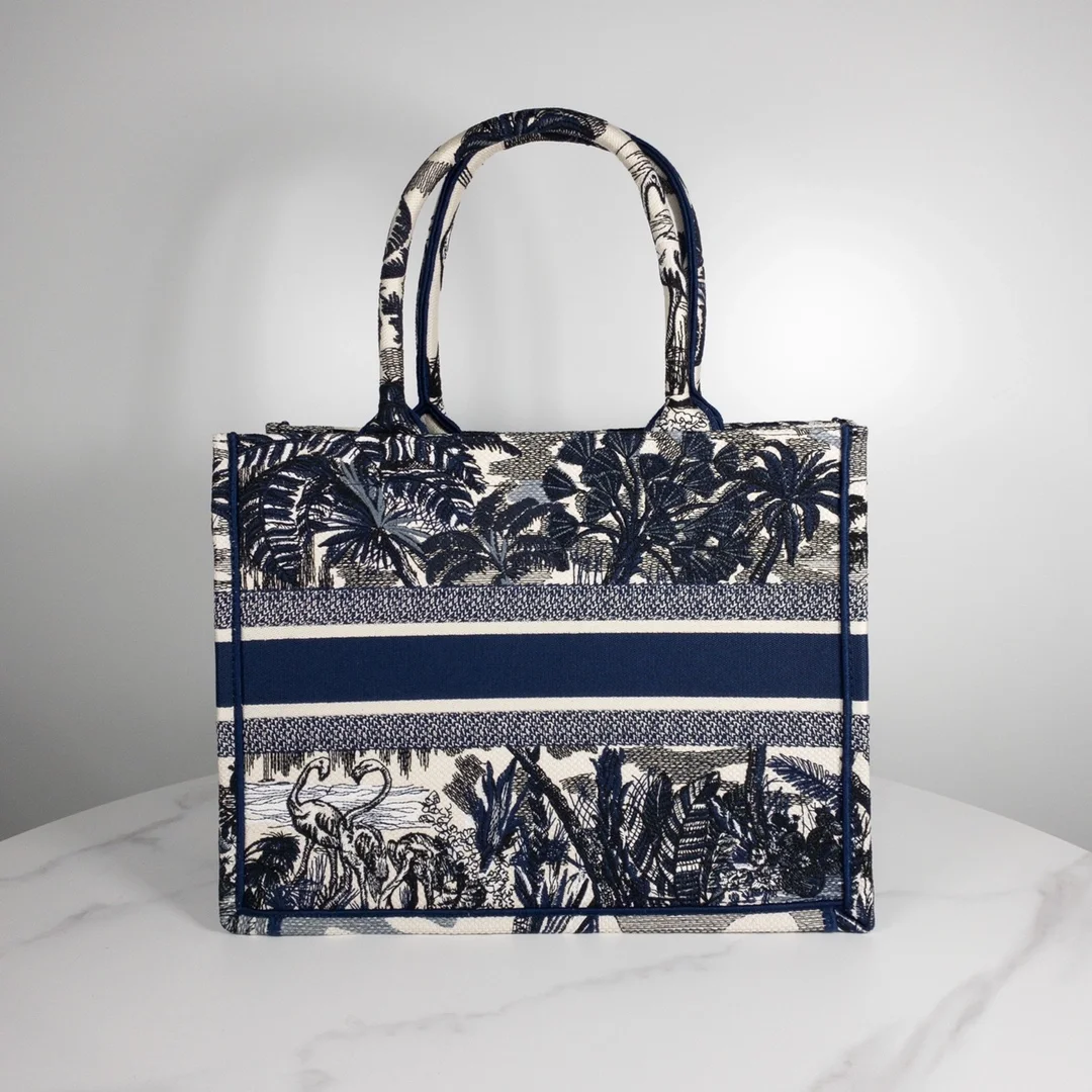 디올 팜트리 북 토트 미디움 백