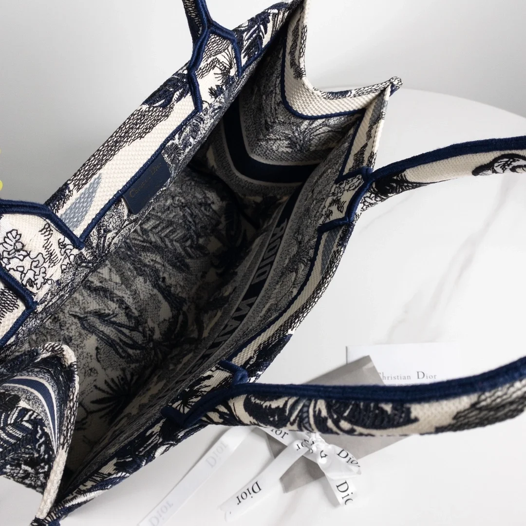 디올 팜트리 북 토트 미디움 백