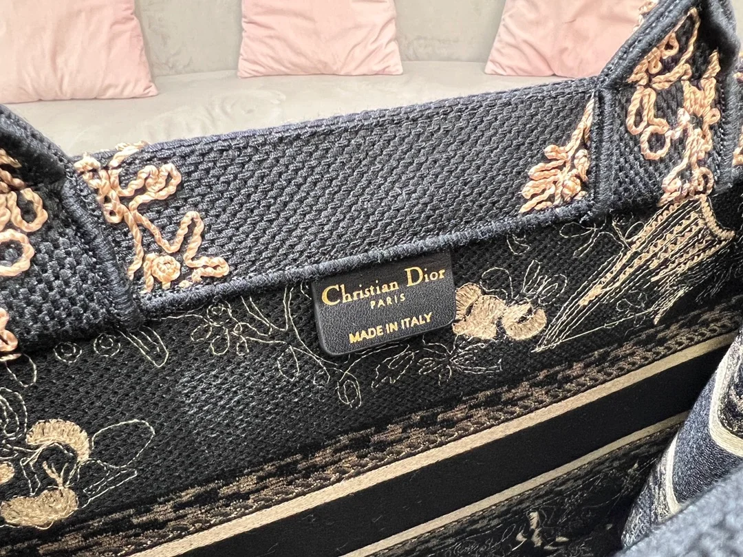 디올 북 토트 브라운 미디움 백