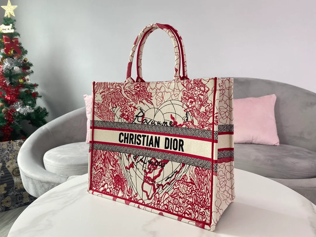 디올 아무르 D-ROYAUME 북 토트 라지 백