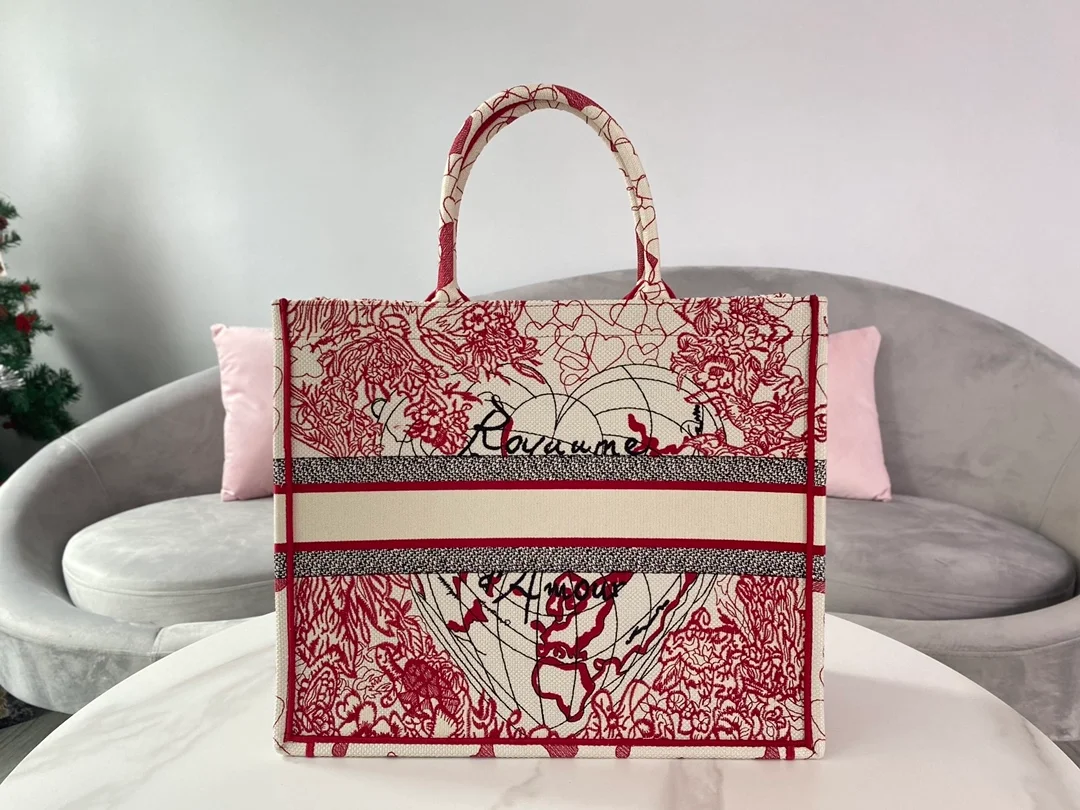 디올 아무르 D-ROYAUME 북 토트 라지 백