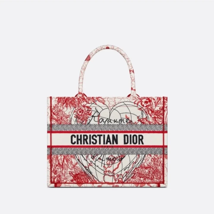 디올 아무르 D-ROYAUME 북 토트 미디움 백