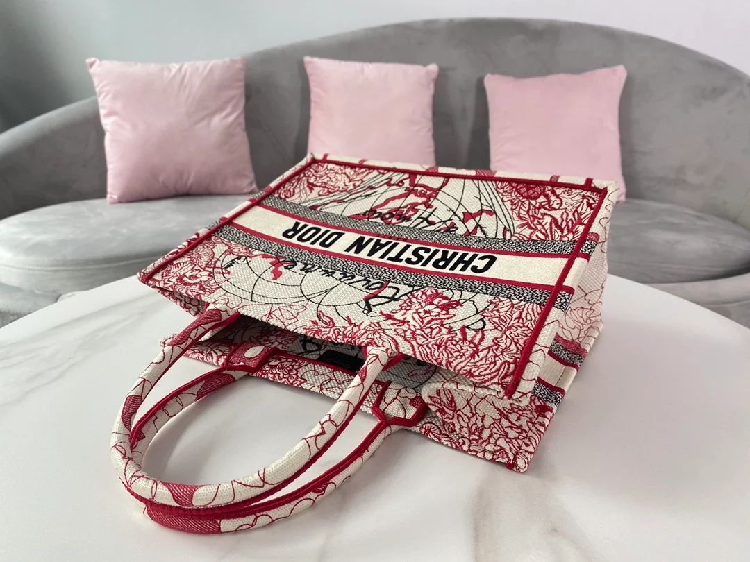 디올 아무르 D-ROYAUME 북 토트 미디움 백