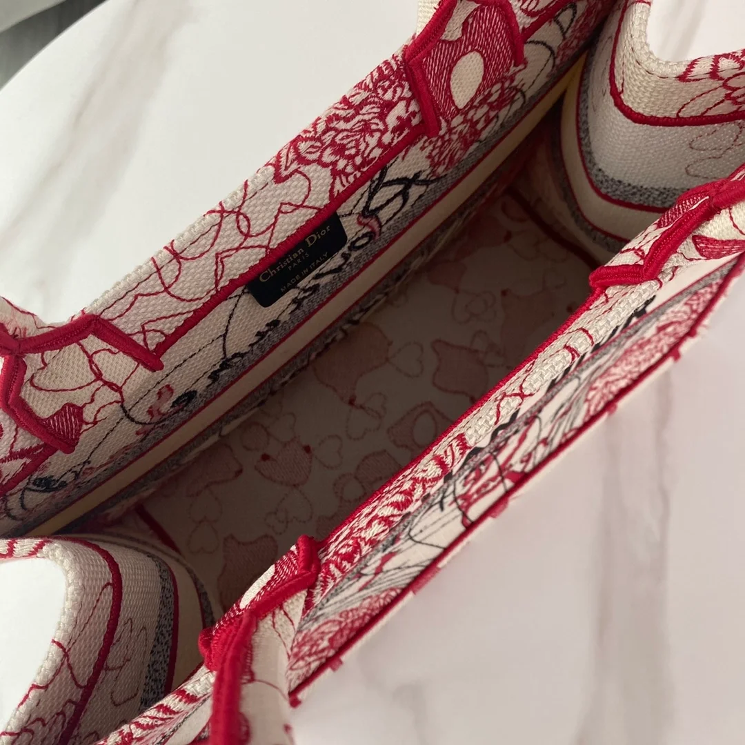 디올 아무르 D-ROYAUME 북 토트 미디움 백