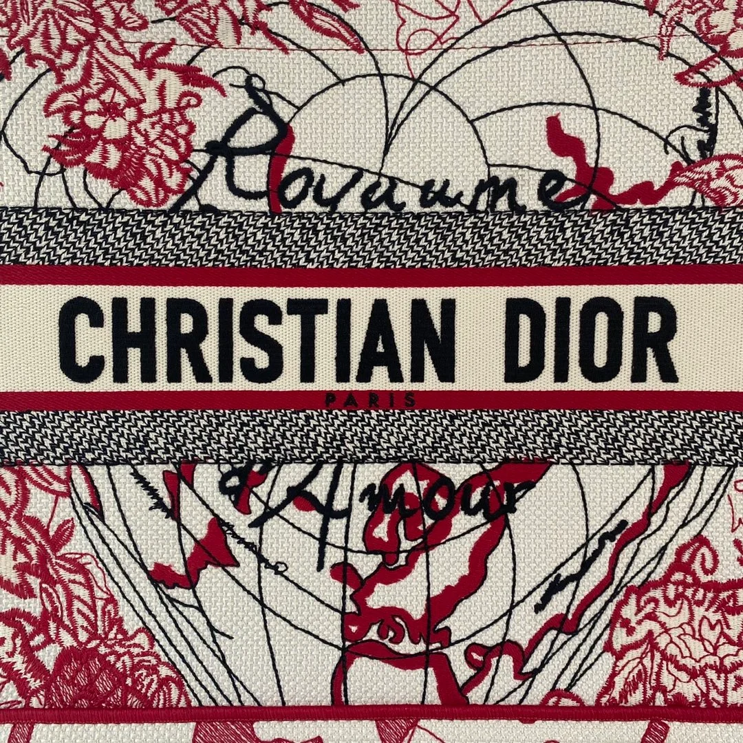 디올 아무르 D-ROYAUME 북 토트 미디움 백