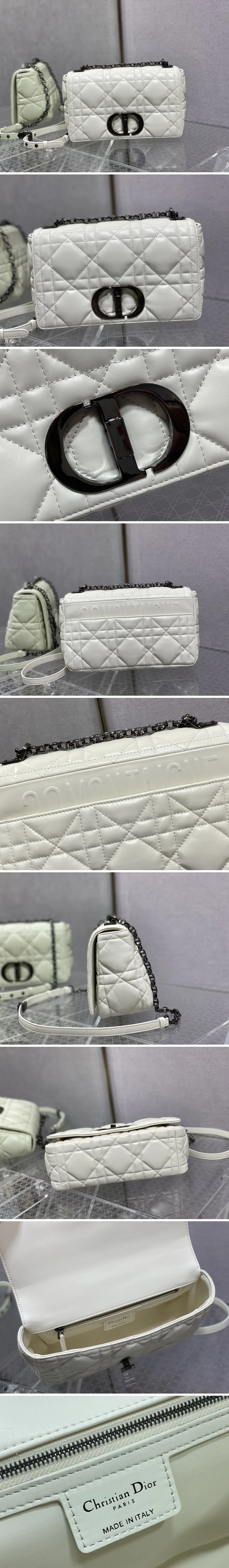 디올 카로 미디움 화이트