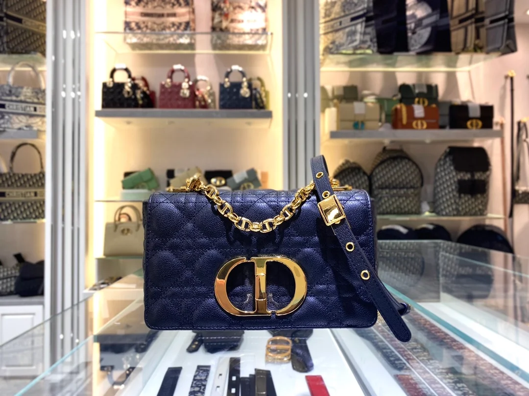 디올 카로 스몰 백 블랙