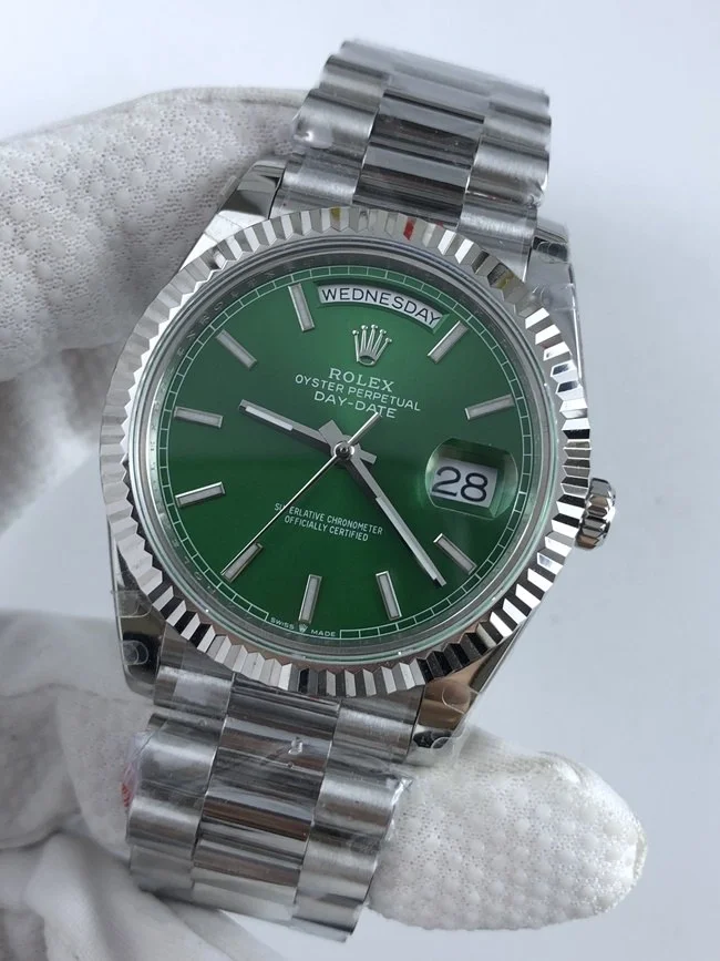 롤렉스 데이데이트 40mm 그린