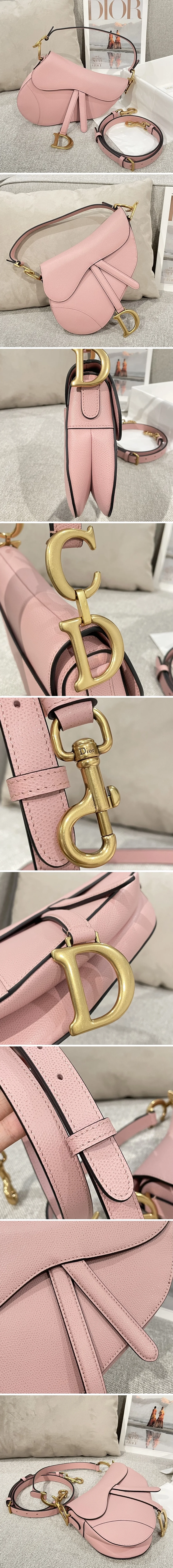 디올 레더 새들 백 25