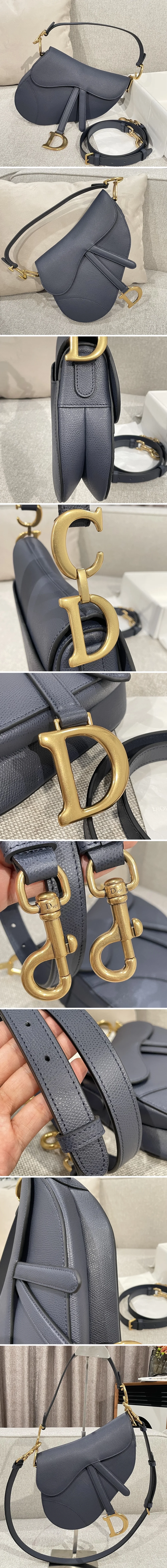 디올 레더 새들 백 25