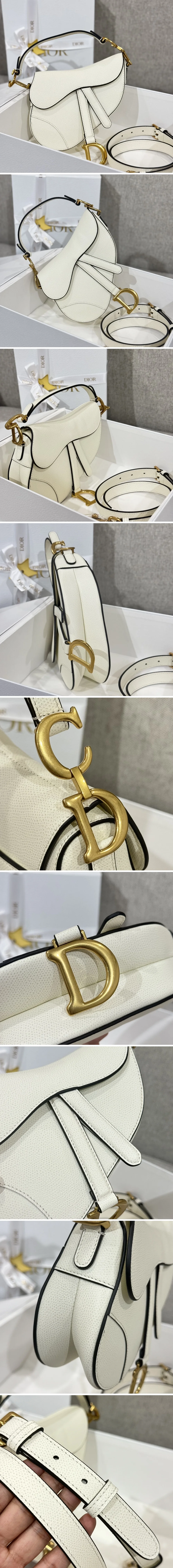 디올 클래식 새들백 19