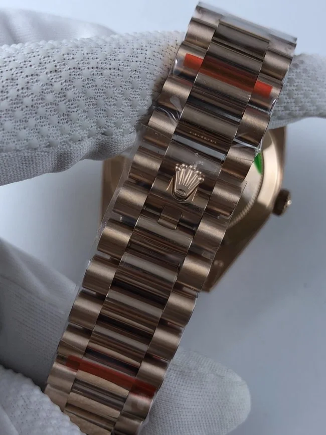 롤렉스 데이데이트 40mm 로즈골드 브라운