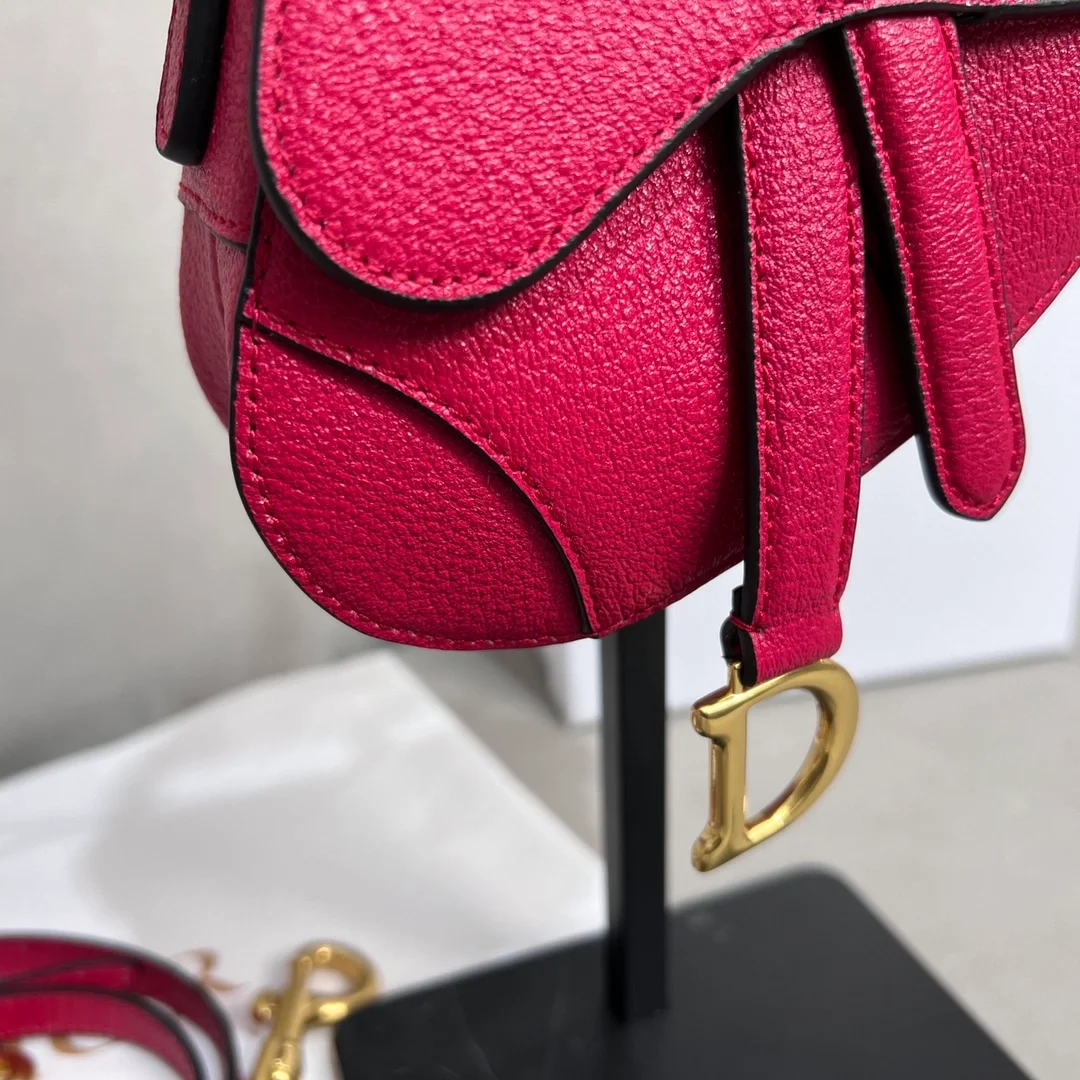 디올 마이크로 새들 백 핑크