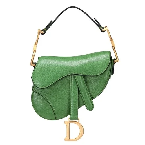 디올 마이크로 새들 백 그린