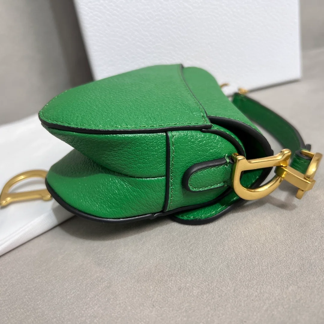 디올 마이크로 새들 백 그린