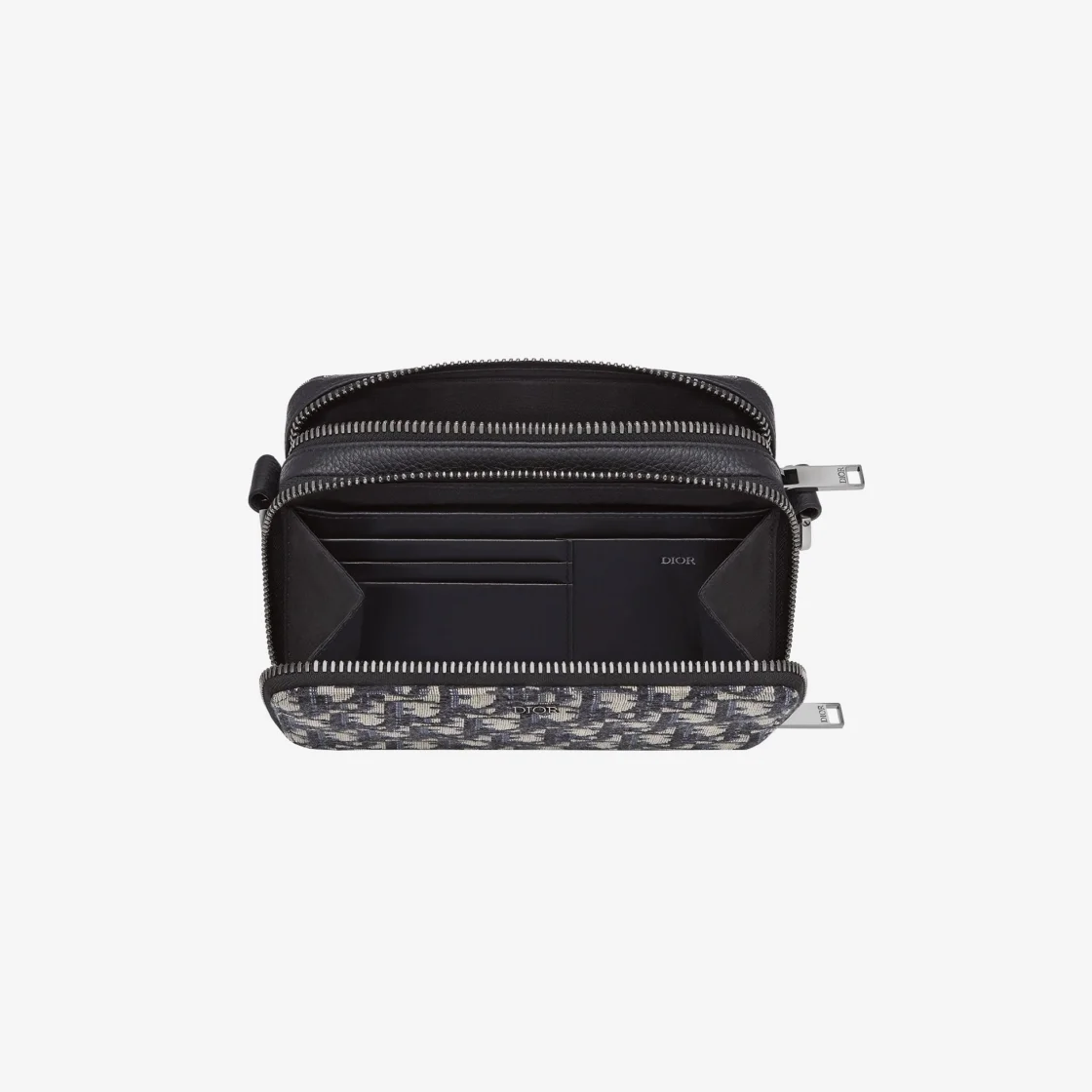 디올 숄더 스트랩 파우치 베이지