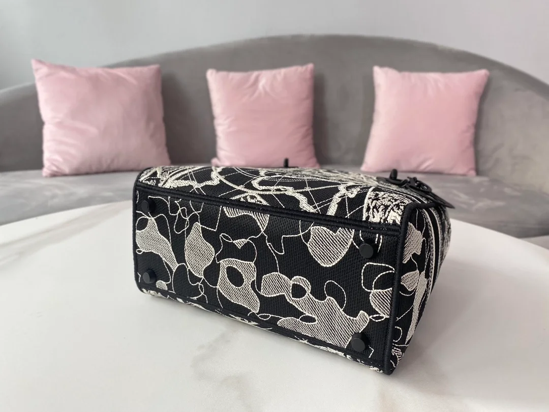 디올 레이디 D-LITE Around the world 미디움 백