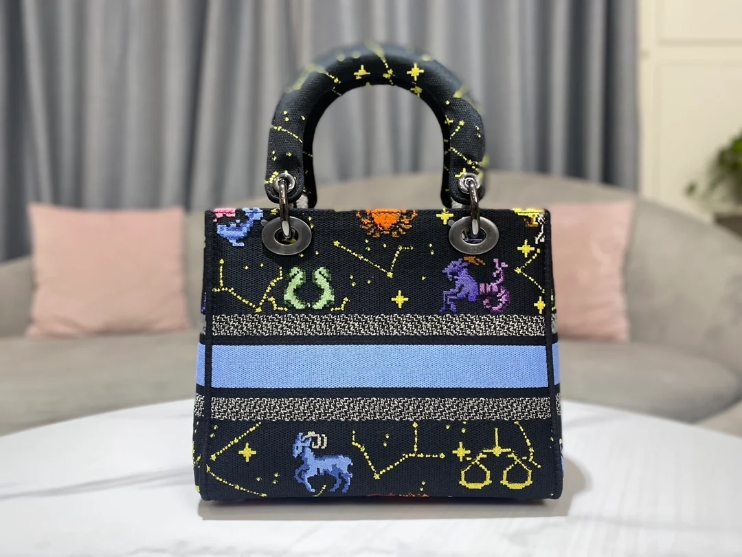 디올 레이디 D-LITE 픽셀 조디악 미디움 백