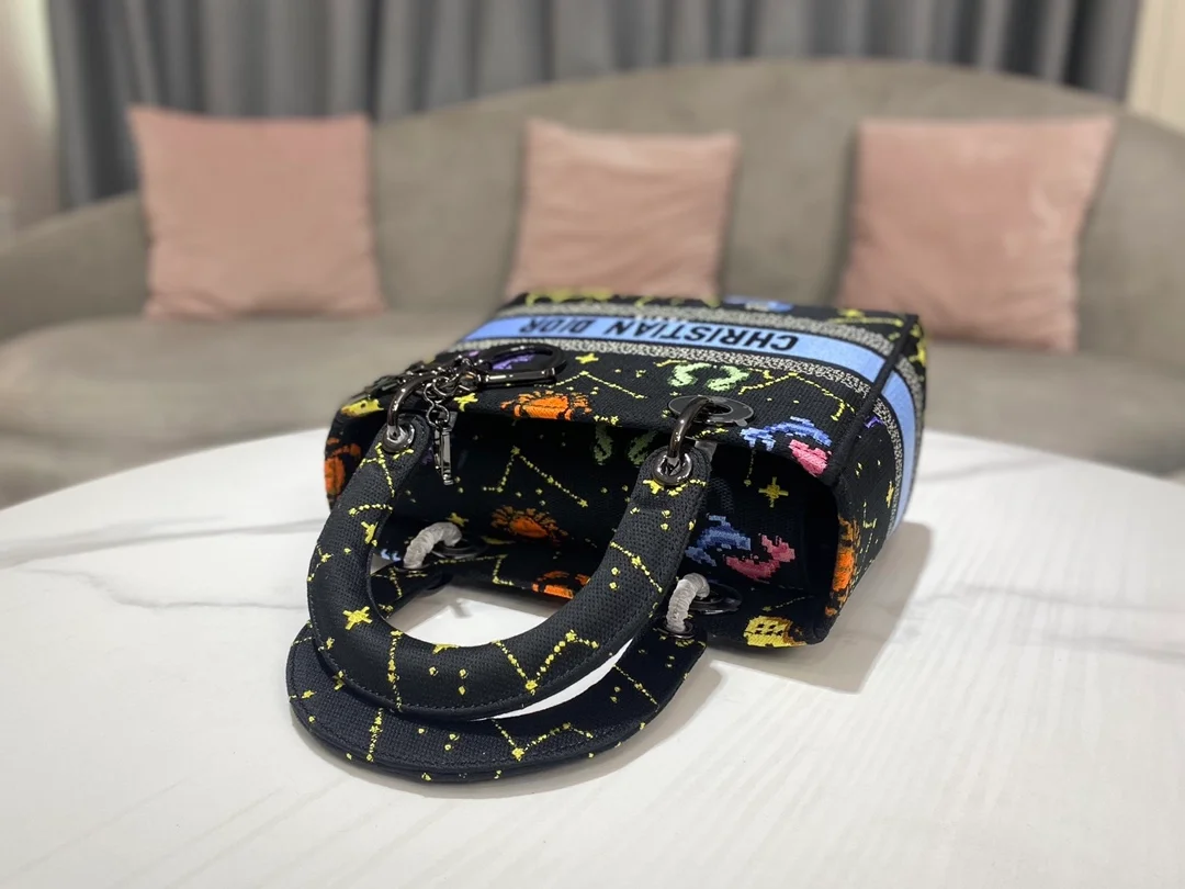 디올 레이디 D-LITE 픽셀 조디악 미디움 백