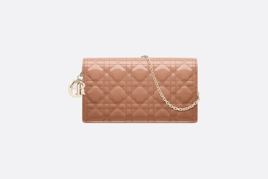 디올 레이디 페이던트 파우치 로즈