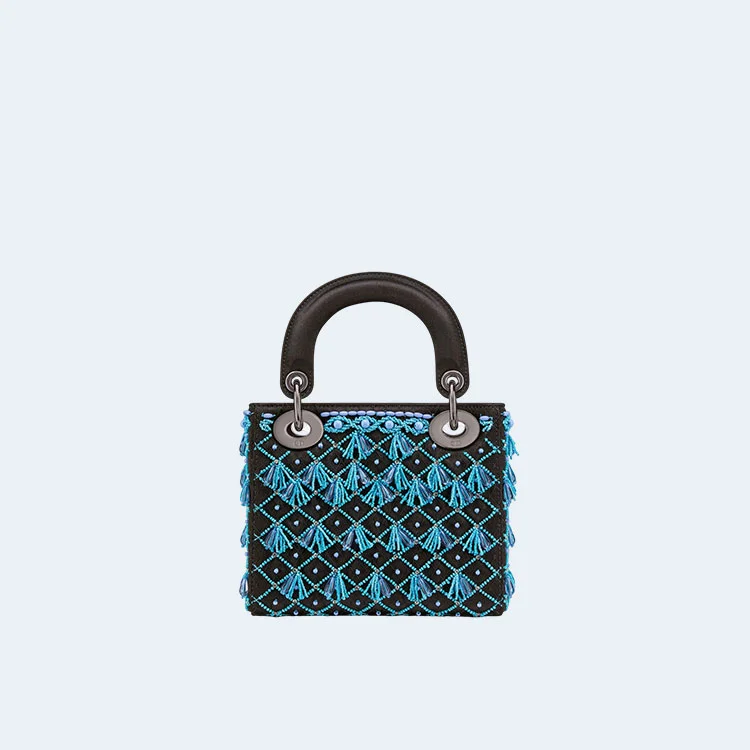 디올 레이디 워터 드롭 블루 백