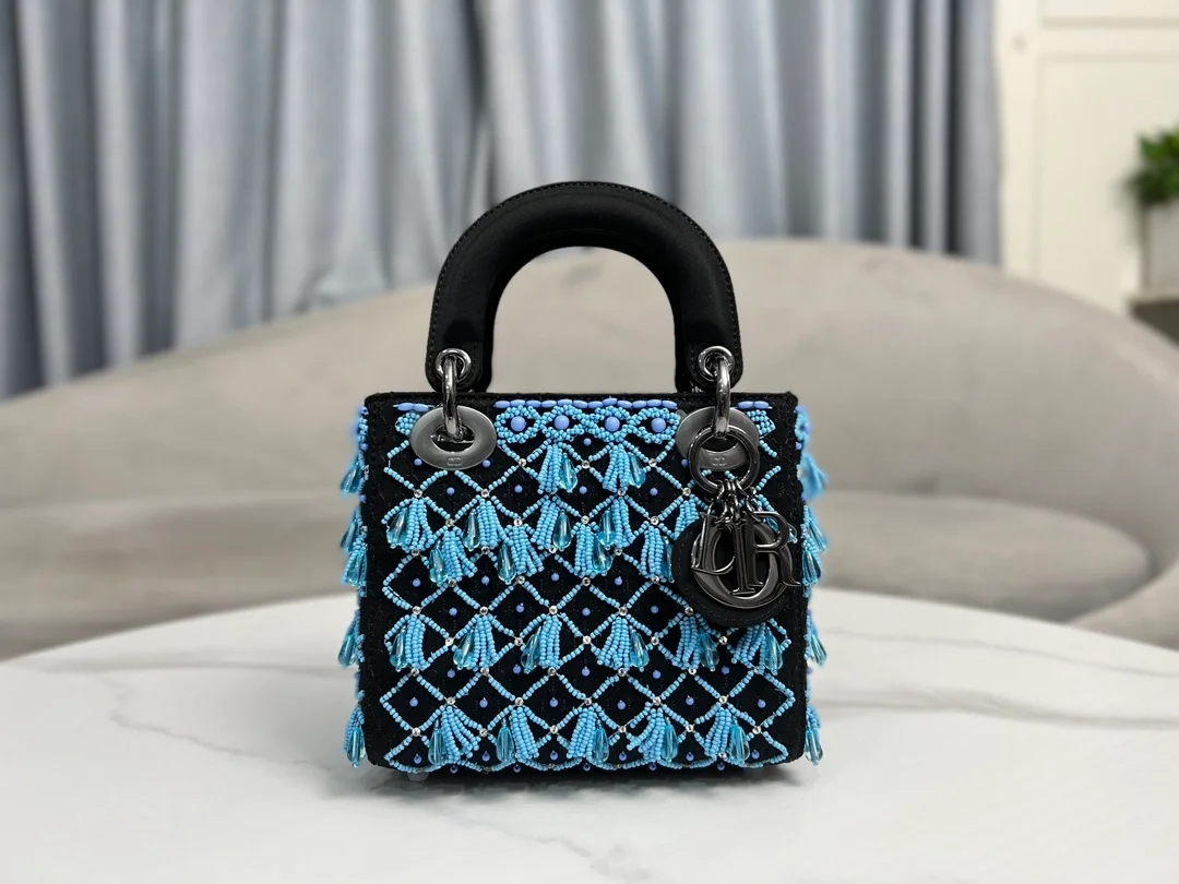 디올 레이디 워터 드롭 블루 백