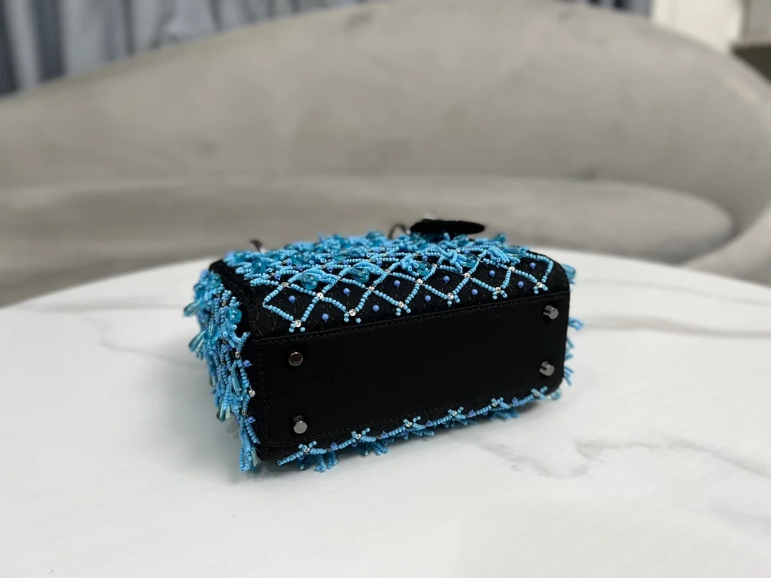 디올 레이디 워터 드롭 블루 백