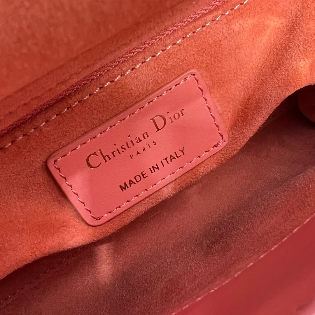 디올 레이디 미니 백 핑크