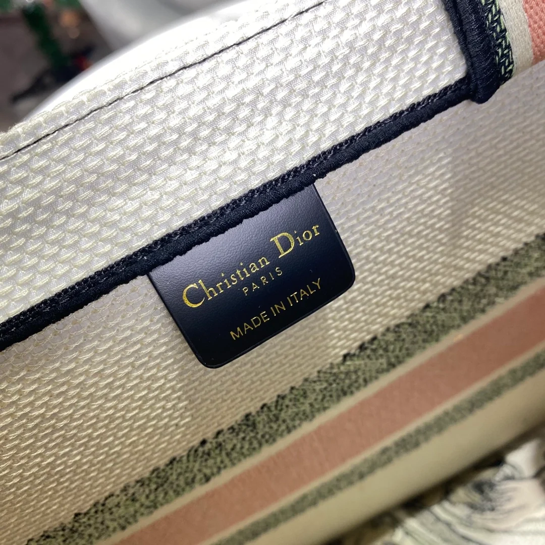 디올 레이디 북 토트 지라프 미디움 백