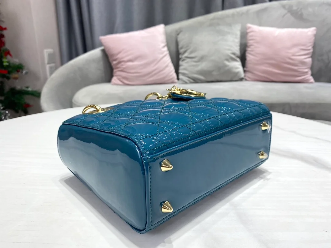 디올 레이디 백 딥 씨 블루