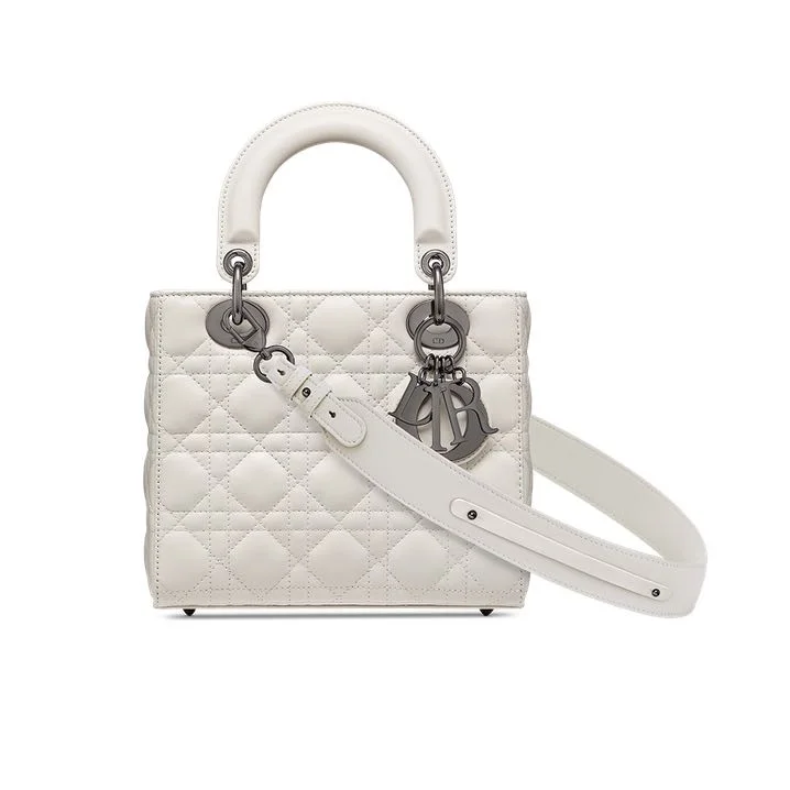디올 레이디 MY ABCDIOR 스몰 백 화이트