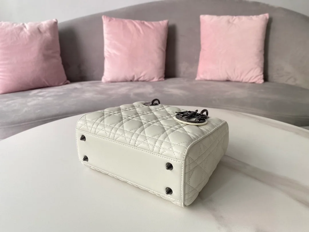 디올 레이디 MY ABCDIOR 스몰 백 화이트