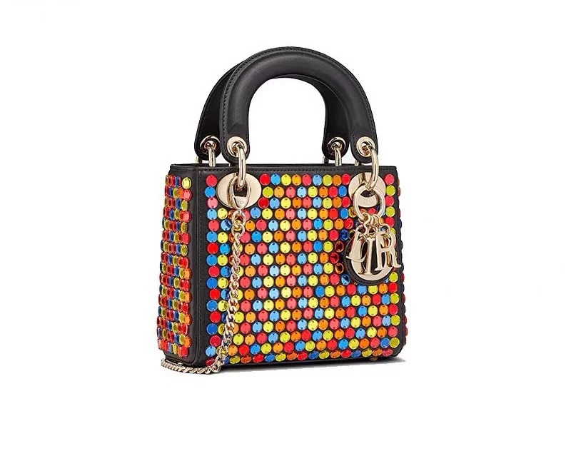 디올 레이디 까나쥬 미니 백