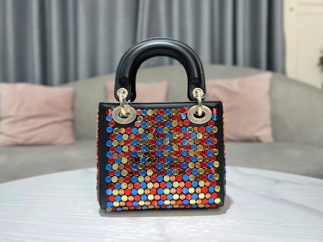 디올 레이디 까나쥬 미니 백