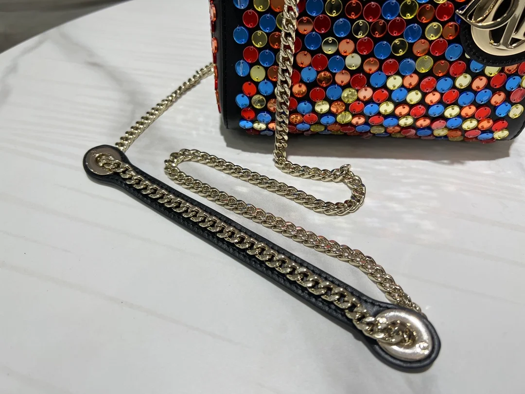 디올 레이디 까나쥬 미니 백