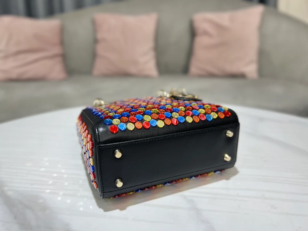 디올 레이디 까나쥬 미니 백