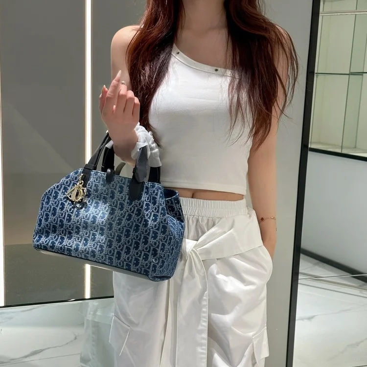 디올 Toujours 뚜주흐 토트백 미듐