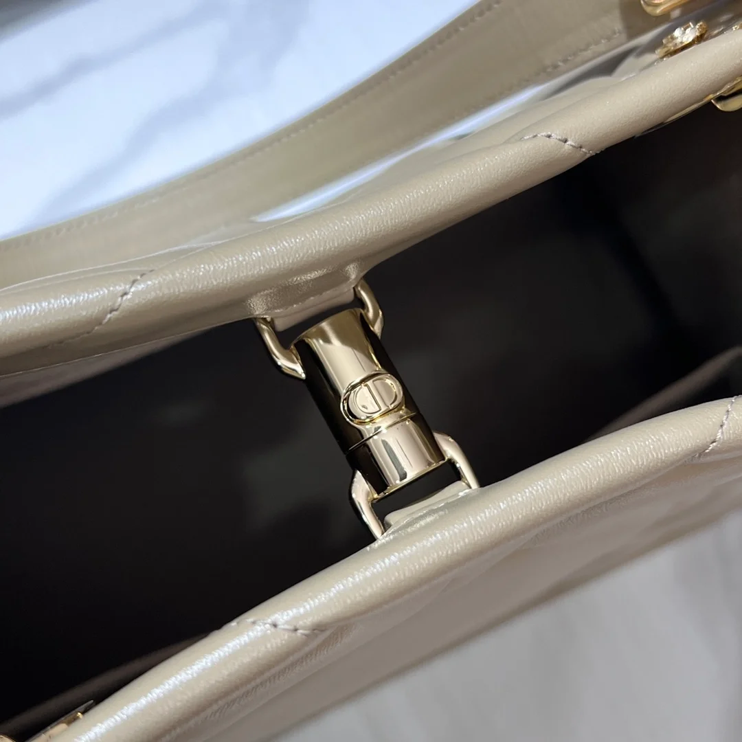 디올 에센셜 토트 백 베이지