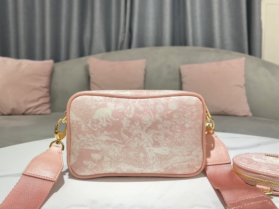 디올 멀티펑셔널 스몰 백 핑크